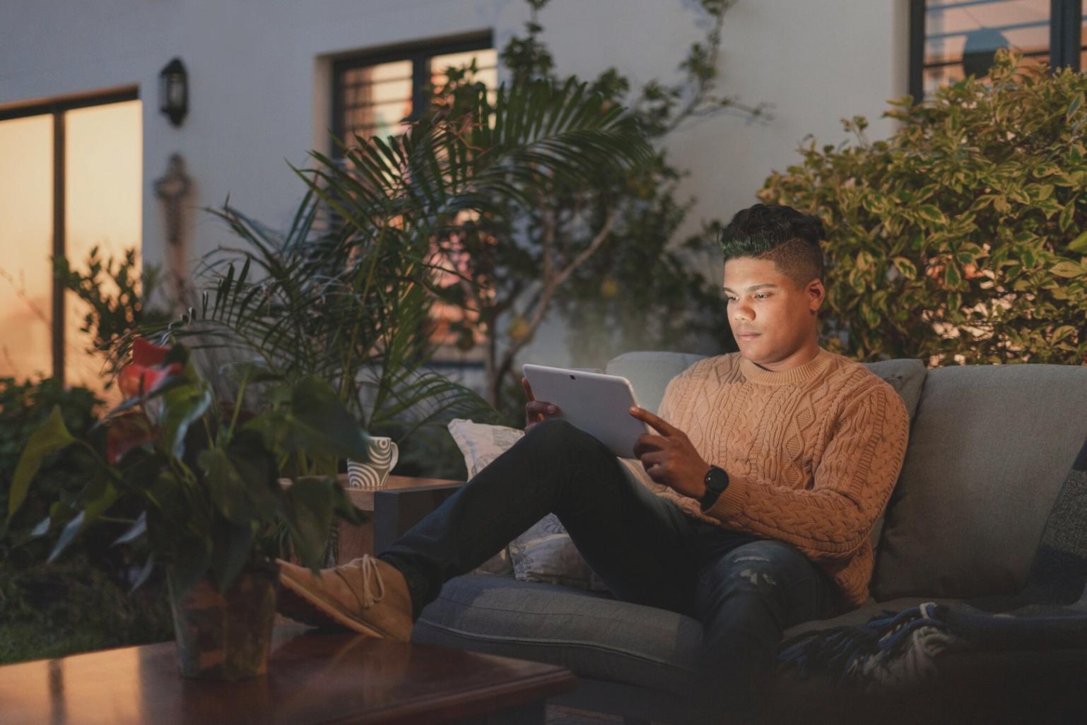 Mid-career professional planning financial goals